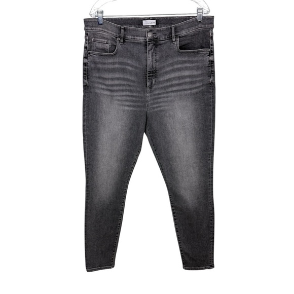 LOFT High Waist Legging Jeans Gray Wash - Picture 1 of 6